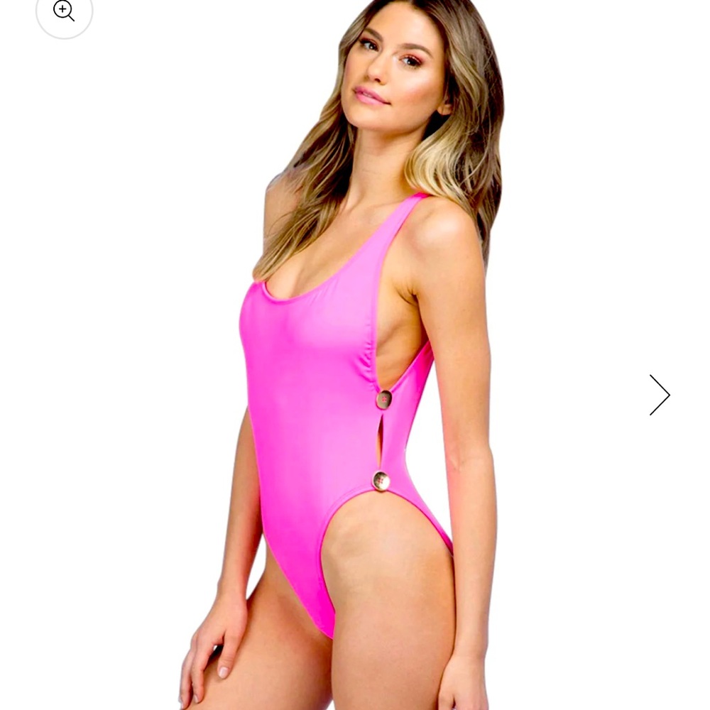 La Blanca Pink One Piece Swimsuit